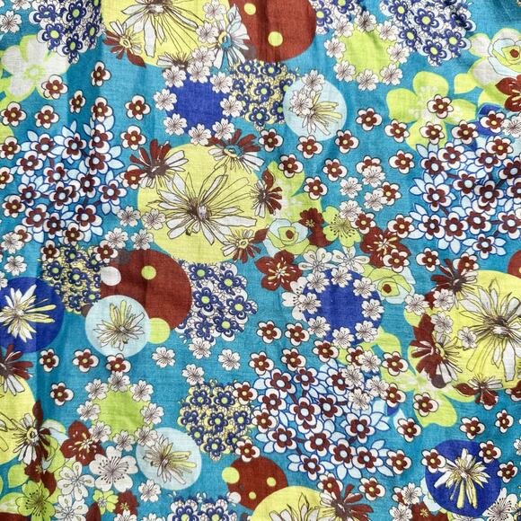 Workers For Freedom | Women | Floral A-Line Boho Hippie Circle Midi Skirt | Sz 4 - Picture 9 of 12